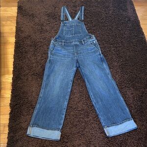 American Eagle Outfitters Blue Denim Overalls